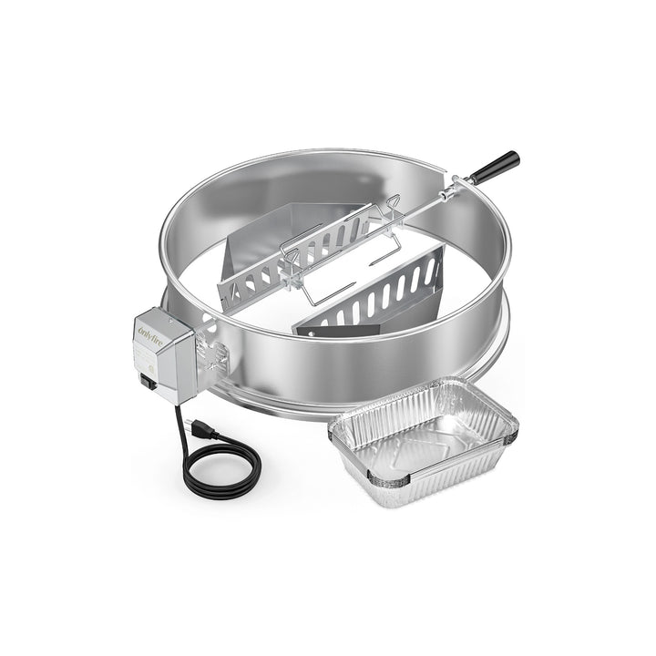 Onlyfire Rotisserie Ring Kit Grilling Accessories for Weber 22''