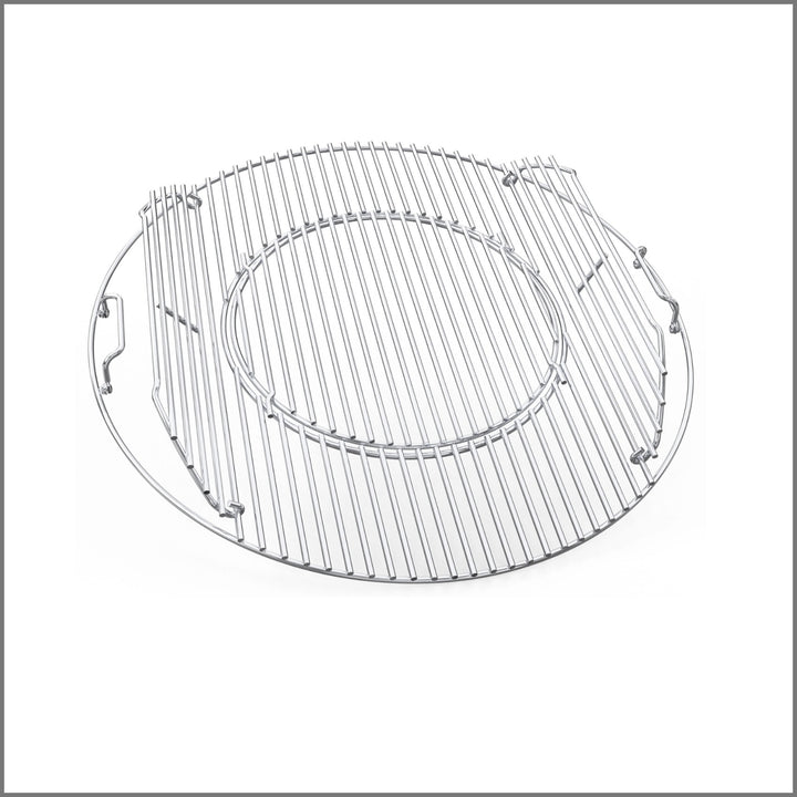 onlyfire Double-Side Hinged Cooking Grate for Weber 22" Charcoal Kettle Grills