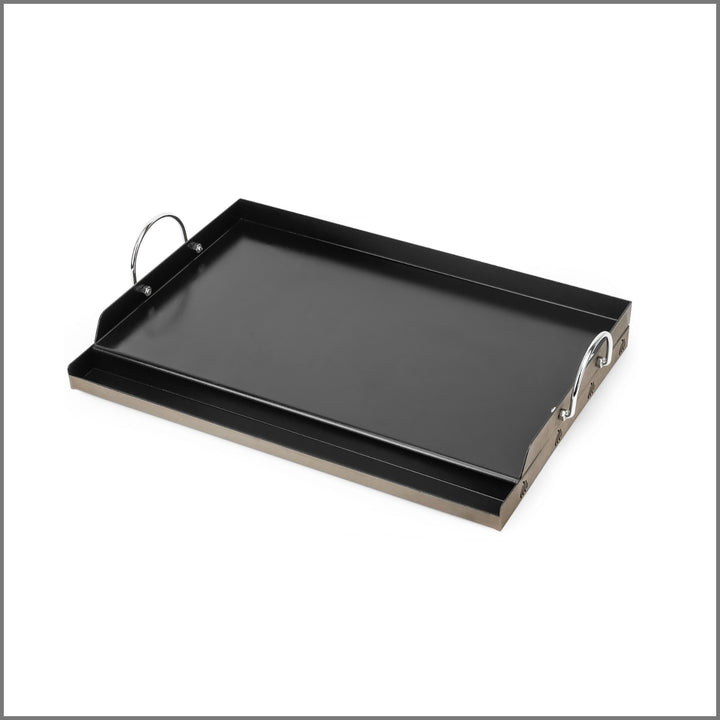 Onlyfire Universal BBQ Griddle with Handles for Charcoal/Gas Grills,23" x 16"