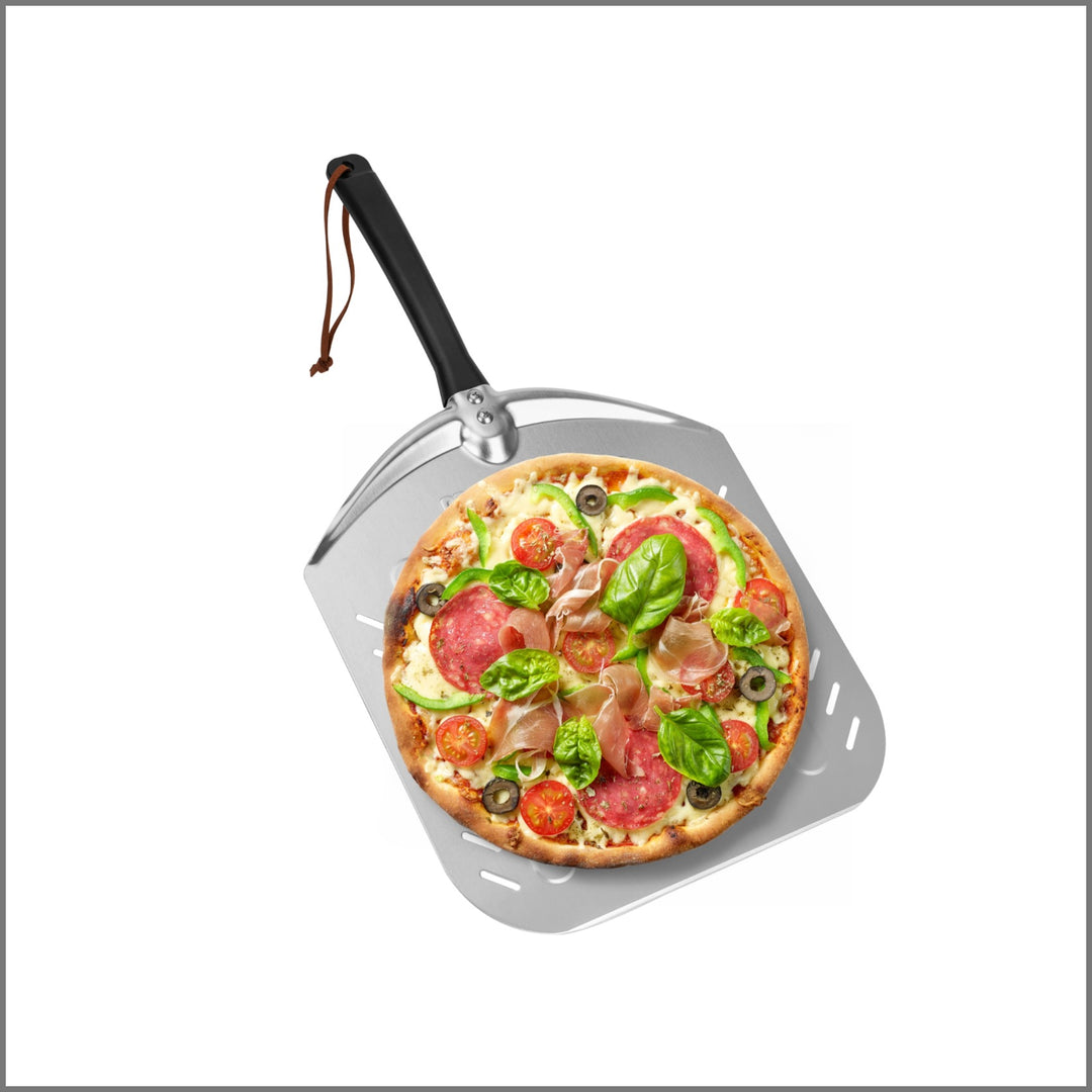 Mimiuo Aluminum Perforated Pizza Shovel