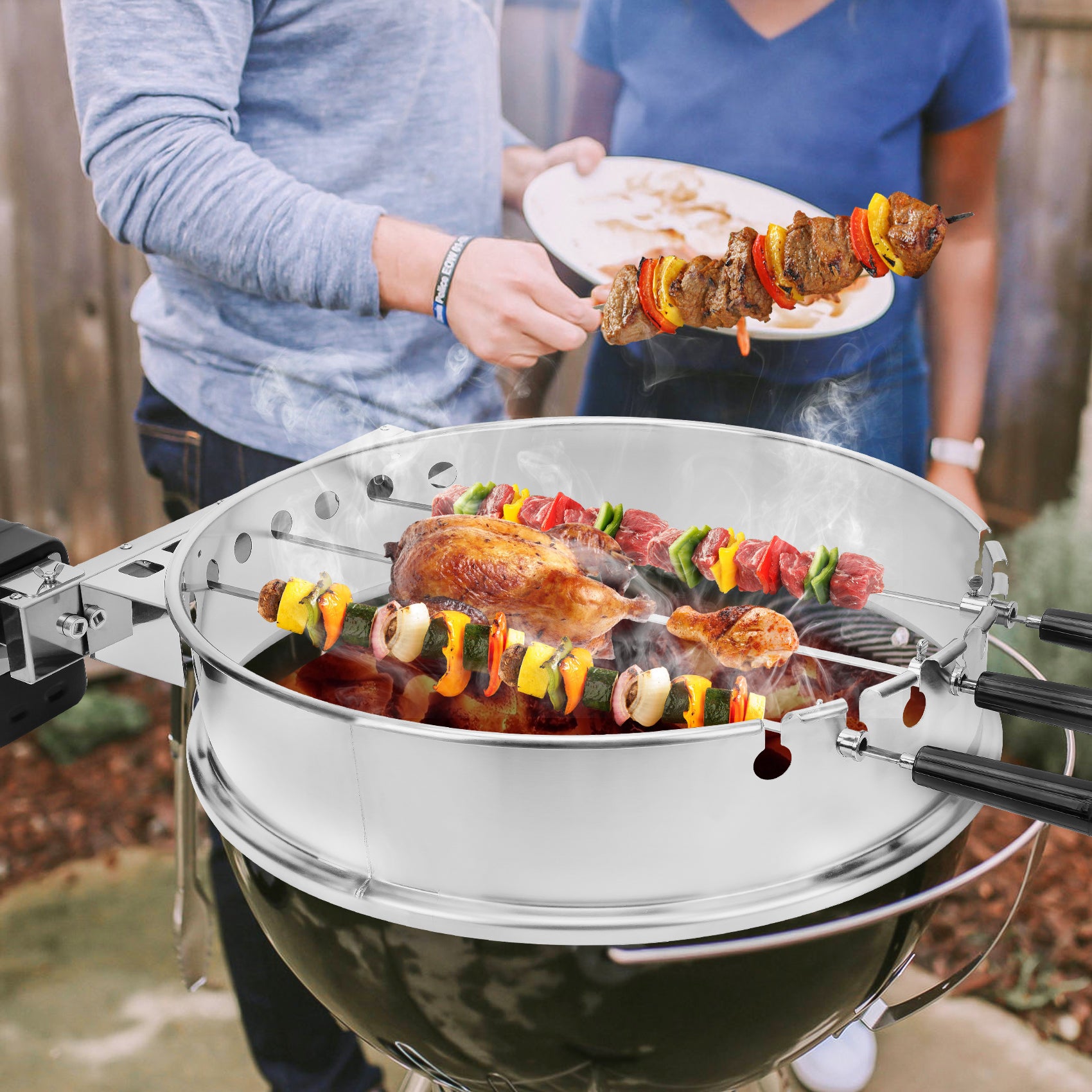 Weber kabob outlet set