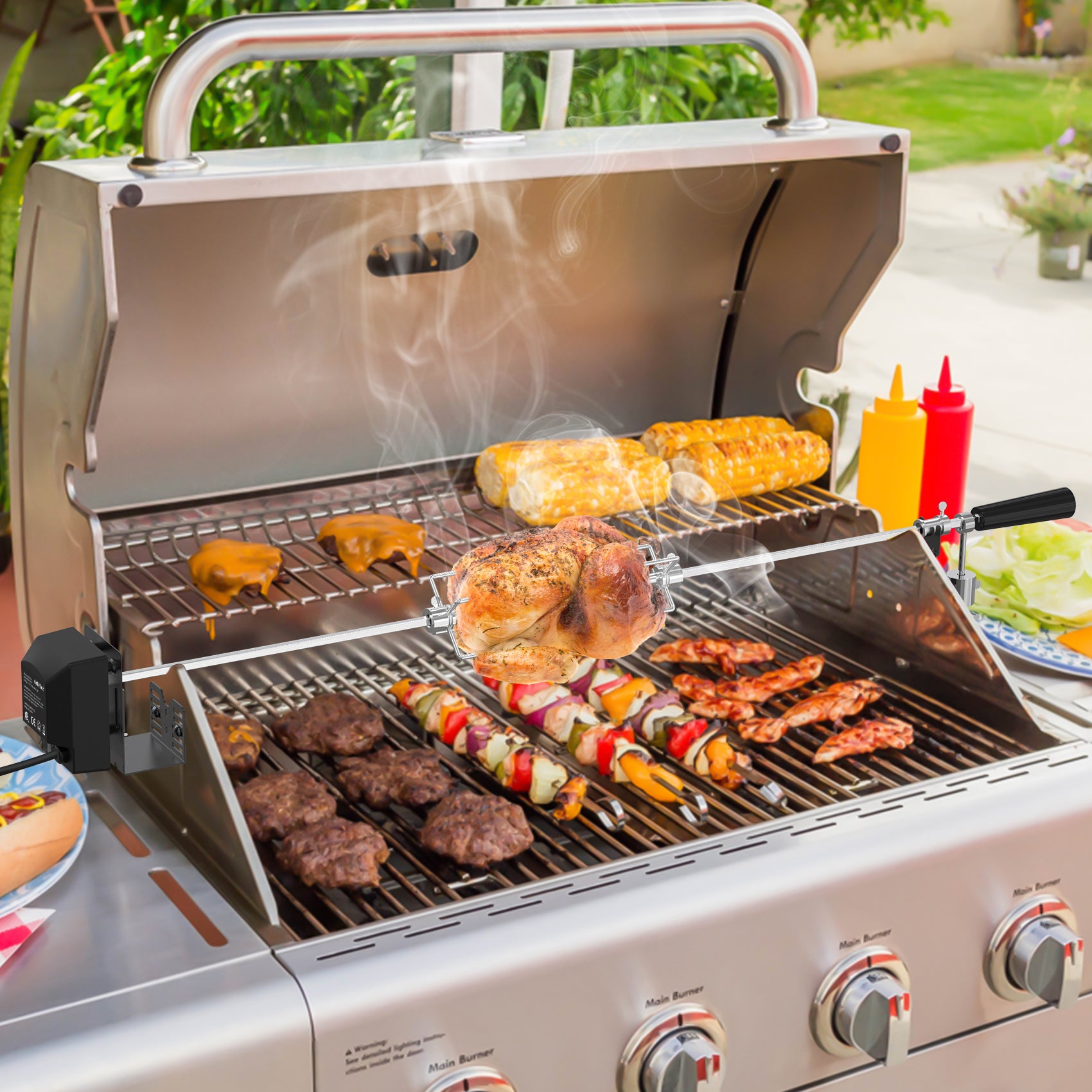 Nexgrill rotisserie kit hotsell