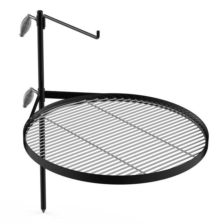 Onlyfire Fire Pit with 24”Grill Grate and Barbecue Rod OnlyFire