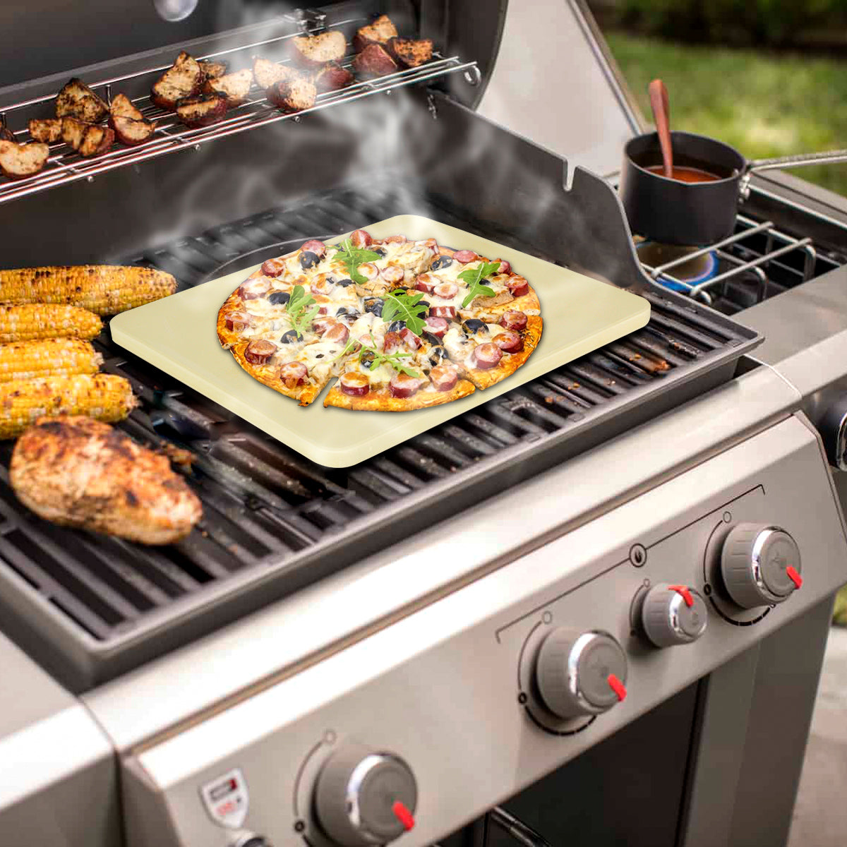 Weber hotsell grilling stone