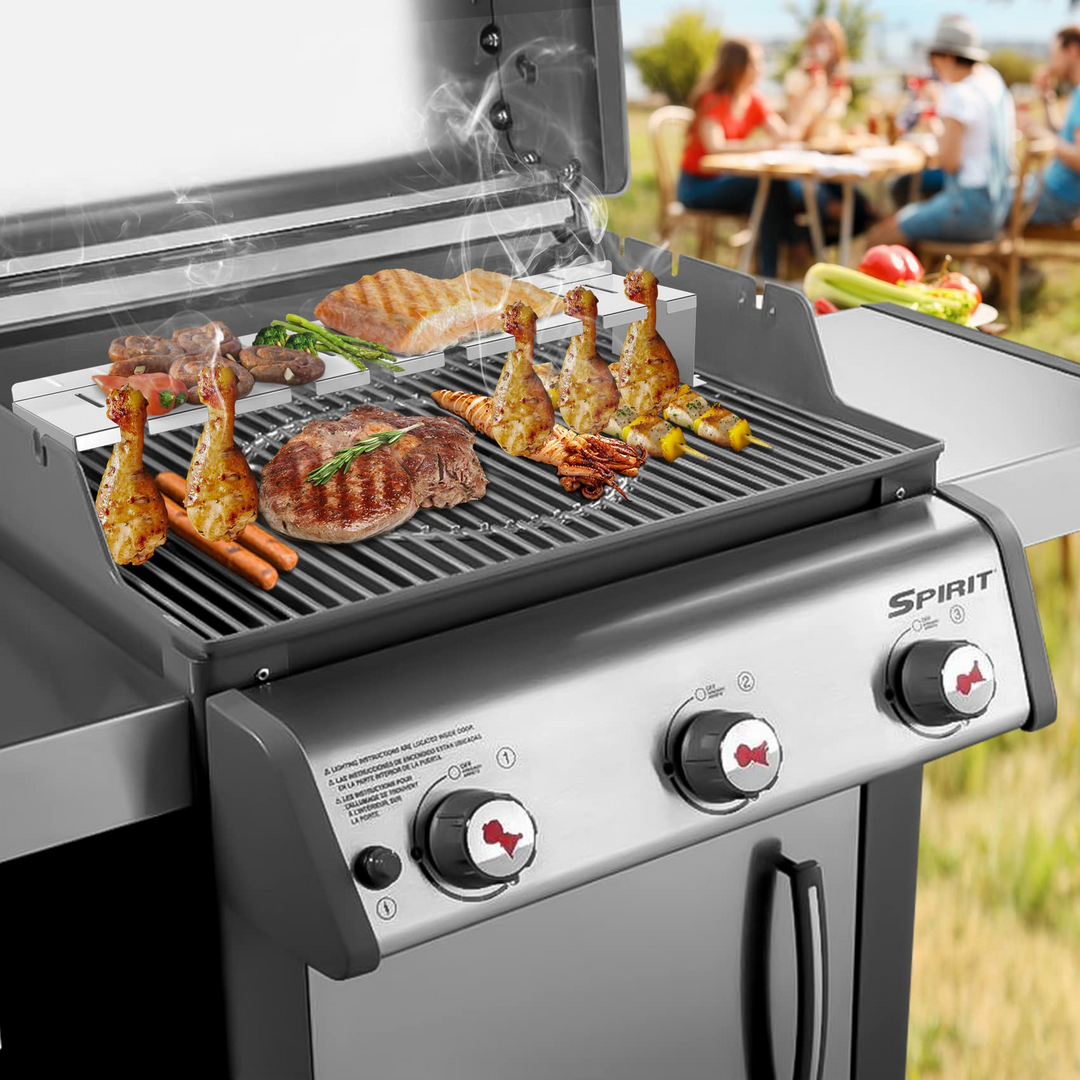Only Fire Stainless Steel Removable Adjustable Roasting Rack